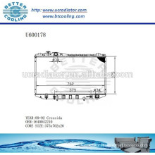 RADIATOR 1640042210 for TOYOTA 89-92 CRESSIDA Manufacturer And Direct Sale!